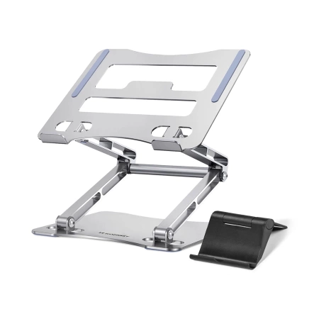 Podstawka pod laptopa, tablet Wozinsky WRS-CPY75DSS aluminiowa + Gratis! podstawka do smartfona - srebrna
