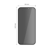 SZKŁO PRYWATYZUJĄCE TECH-PROTECT QUICK SET SPY+ 2-PACK IPHONE 12 / 12 PRO PRIVACY