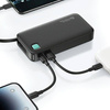 USAMS Powerbank with retractable USB-C Retractable cable 10000 mAh PD 20W Fast Charge XY Series purple/purple 10KCD22403 (US-CD224)