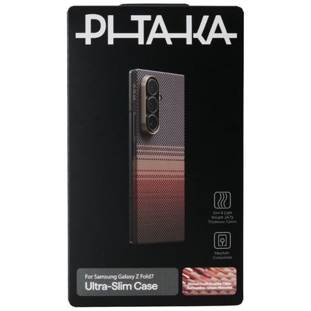 Etui PITAKA Ultra-Slim MagSafe do        Samsung Galaxy Z Fold7 sunset