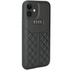 Audi Genuine Leather iPhone 11 / Xr 6.1" black/black hardcase AU-TPUPCIP11R-Q8/D1-BK