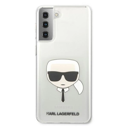 Karl Lagerfeld Head - Etui Samsung Galaxy S21+ (przezroczysty)