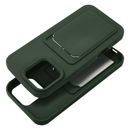 Futerał CARD CASE do IPHONE 16 Pro Max zielony
