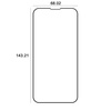 Etteri szkło hartowane 9D do iPhone 16e