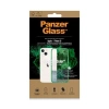 PanzerGlass ClearCase antibacterial case with Military Grade certificate for iPhone 13 / 14 / 15 - transparent green
