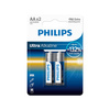BATERIA PHILIPS AA  2SZT BATERIE LITHIUM ULTRA ALKALINE Phil-LR6E2B/10