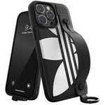 Adidas OR Hand Strap Case iPhone 14 Pro Max 6,7" schwarz-weiß/schwarz-weiß 50216