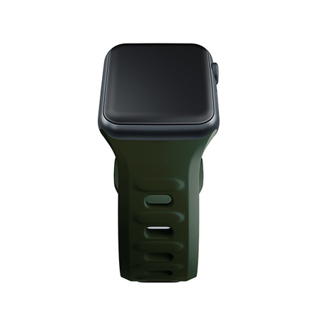 3MK Silicone Watch Strap ciemnozielony/ dark green dla Apple Watch 38/40/41mm