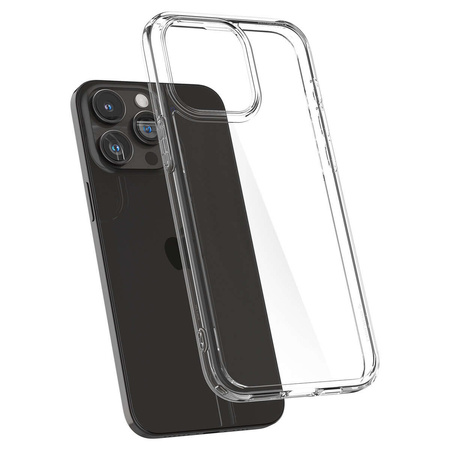 Spigen Crystal Hybrid, kristallklar – iPhone 15 Pro Max