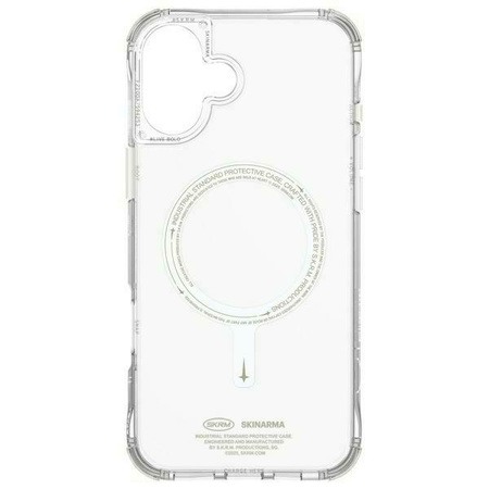 Skinarma etui Saido iPhone 16 6.1"       Magnetic Charging zielony/green (niteglow)