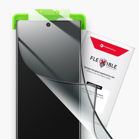 Forcell Flexible 5D - szkło hybrydowe do iPhone Xs Max/11 Pro Max czarny