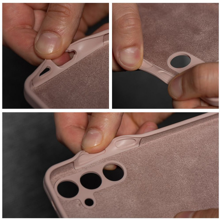 Futerał SILICONE 2mm do XIAOMI REDMI 13C pudrowy róż