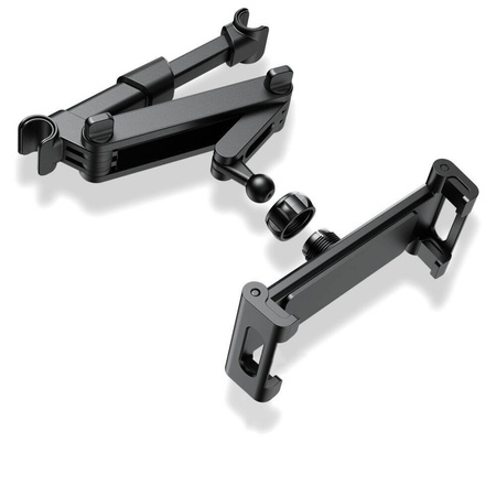 Uchwyt Samochodowy Regulowany na Zagłówek Tech-Protect czarny