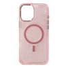 Wozinsky Glitter Case mit Mag Safe für Samsung Galaxy S24 FE - Pink mit Glitzer
