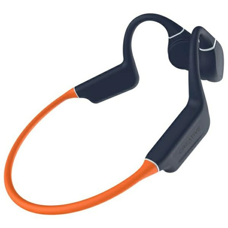 Creative Słuchawki bezprzewodowe         z przewodnictwem kostnym Outlier Free Pro Plus pomarańczowy/orange Bluetooth 5.3