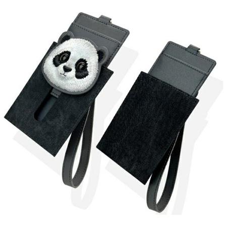 Nimmy portfel na karty czarny/black Glasses Panda