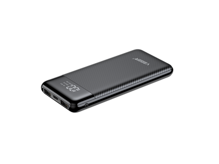 Bateria zewnętrzna (Powerbank) VEGER L11 - 10 000mAh LCD czarny (W1087)