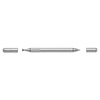 Baseus Golden Cudgel dwustronny pojemnościowy rysik disc stylus + żelopis długopis srebrny (ACPCL-0S)