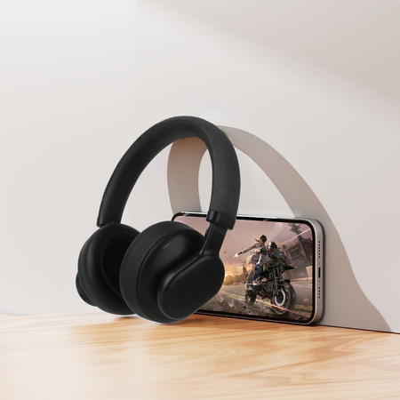 FORCELL F-AUDIO słuchawki bezprzewodowe nagłowne ANC Touch Beat czarne