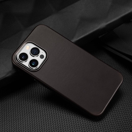 Dux Ducis Skin Pro booktype case schutzhülle aufklappbare hülle für iPhone 14 Pro Max dark brown