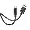 HOCO kabel USB do Typ C 3A Gratifed X88 czarny