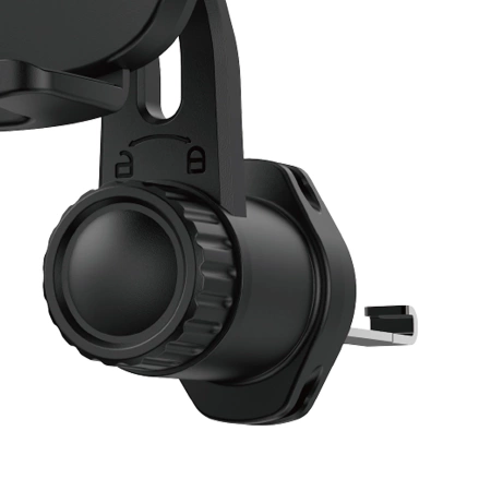Dudao F2N smartphone holder for air vent, clamp - black