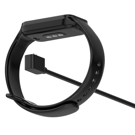 Ładowarka USB Mi Band / Smart Band 8 / 8 PRO, BLACK / CZARNY, 60cm