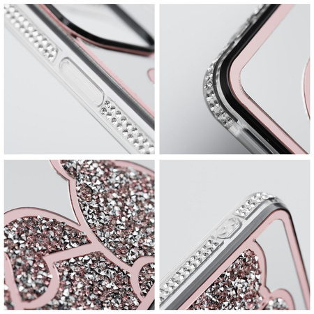 Futerał TEDDY BEAR do IPHONE 16 różowy