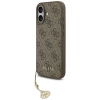 Guess 4G Charms Collection MagSafe case for iPhone 17 - brown