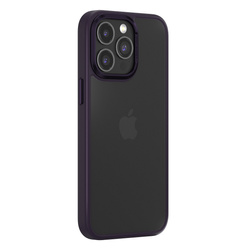 Comma nakładka Joy Elegant do iPhone 15 Pro ciemno fioletowa