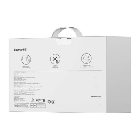 PODUSZKA SAM BASEUS COMFORTRIDE SERIES CAR POD GŁOWE NIEBIESKA/BLUE