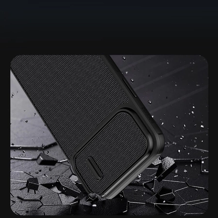 Nillkin Textured S Case iPhone 14 Pro armored cover with camera cover, black
