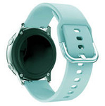 Silicone Strap TYS smart watch band universal 20mm turquoise