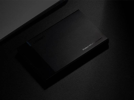 Ugreen kieszeń na dysk HDD SSD obudowa dysku SATA 2,5'' USB 3.0 czarny (30847)