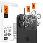Spigen Glas.tR EZ Fit Optik Pro Kameraabdeckung für iPhone 15 Pro / 15 Pro Max - 2 Stk.