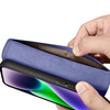 iCarer Wallet Case 2in1 iPhone 14 Flip Lederhülle Anti-RFID Hellviolett (WMI14220725-LP)