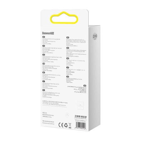 Baseus Dynamic kabel USB Typ C - Lightning Power Delivery 20W 2m  niebieski (CALD000103)