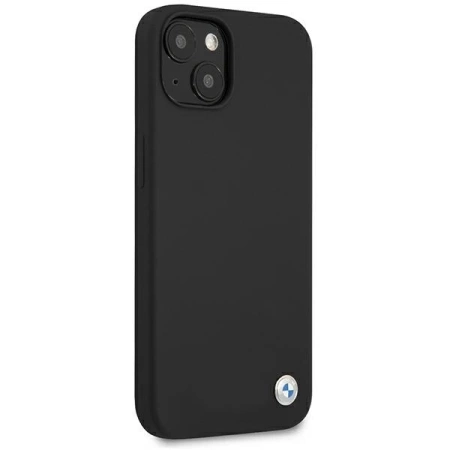 Etui BMW BMHCP13MSILBK iPhone 13 6,1" czarny/black hardcase Silicone Signature