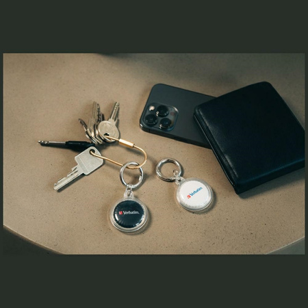 Verbatim My Finder Coin Bluetooth czarny biały/black white - urządzenie do śledzenia 2szt MYFC-02BW 32134