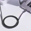 Kabel Joyroom Multi-Color Series A14 USB-C / USB-C 60W 1.2 m - czarny