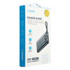 Bateria zewnętrzna (Powerbank) VEGER C10 - 10 000mAh (Micro + Typ C + Lightning 8-pin) czarny (W1116)