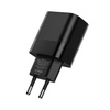 Charger 30W USB QC3.0 + USB-C PD Tech-Protect C30W black