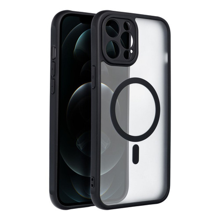 Futerał Full Matte Mag Cover kompatybilny z MagSafe do IPHONE 12 PRO MAX czarny