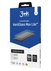 3MK HARD GLASS MAX LITE SAMSUNG M22 BLACK