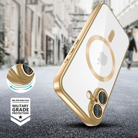 TECH-PROTECT MAGFLEX MAGSAFE IPHONE SE 4 2025 SHINY GOLD