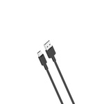 XO kabel NB156 USB - microUSB 1,0 m 2,4A czarny