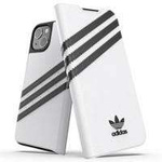 Adidas OR Booklet Case PU iPhone 13 6,1" schwarz/schwarz weiß 47092