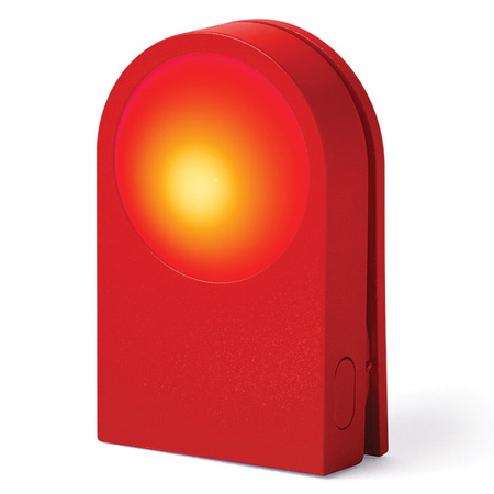 Lexon Lucie klips LEDczerwony/red LL121R
