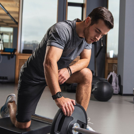 Pasek Tech-Protect Silicone Line na Samsung Galaxy Watch 4 / 5 / 5 Pro / 6 / 7 / FE - czarny