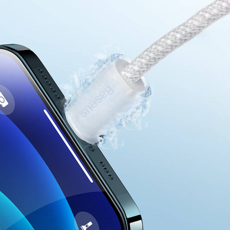 Baseus Dynamic kabel USB Typ C - Lightning Power Delivery 20W 2m  niebieski (CALD000103)